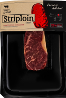 Стейк говяжья корейка Стриплойн Smeat Skott охл лоток кг