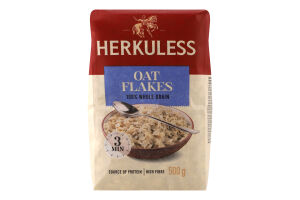 Хлопья овсяные цельнозерновые Herkuless м/у 500г