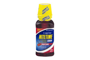 CareOne Nitetime Cough Suppressant Cherry