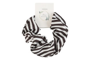 Резинка для волосся тканева ТОВ Южпромгруп 1шт в асорт