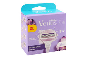 Кассеты сменные для бритья Comfortglide Breeze Venus Gillette 8шт