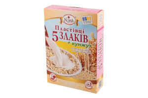 Хлопья 5 злаков+кунжут Козуб продукт к/у 600г