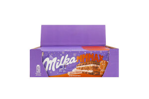 Шоколад молочный с начинкой с ванильным вкусом и пряным печеньем Mmmax Milka м/у 300г