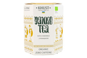 Чай травяной органический с ромашкой Янко-чай к/у 50г