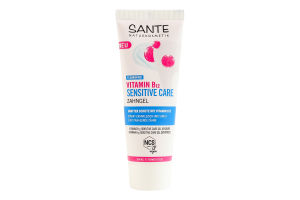 Гель для чувствительных зубов с витамином В12 без фтора Sensitive care Sante 75мл