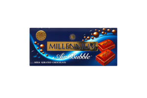 Шоколад молочний пористий Millennium м/у 85г