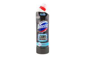 Средство для чистки унитаза Аквамарин Антиналет и Антиржавчина Zero limescale Domestos 750мл