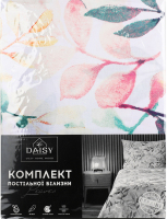 Комплект постільної білизни Garden Bliss двоспальний бавовна Підковдра 215*175см+Простирадло 220*200см+Наволочка 50*70см 2шт Daisy