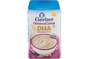 Gerber Oatmeal Cereal DHA & Probiotic