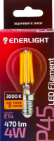 Лампа LED Enerlight Filament P45 4Вт Е14