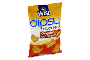 Wise Dipsy Doodles Wavy Corn Chips Original