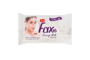 Мыло туалетное Молочное Happy home Fax 100г