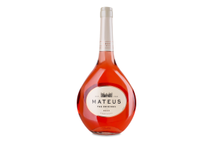 Вино 0.75л 11% розовое полусладкое виноградное натуральное Rose The Original Mateus бут