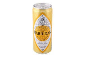 Напиток безалкогольный сильногазированный на ароматизаторах Indian Tonic water Harridan ж/б 330мл