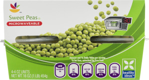 Ahold Sweet Peas Microwaveable - 4 CT