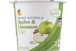 Ahold Instant Oatmeal Apples & Cinnamon