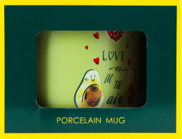 Чашка Авокадо 380мл кераміка