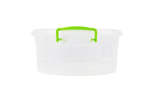 Контейнер універсальний 2.1л 210х200х93мм №3 Круглий Ал-Пластик 1шт