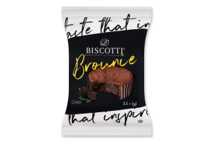 Кекс Брауни Biscotti м/у 55г