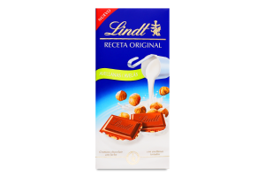 Шоколад молочний з ліс.гор.Lindt 125г
