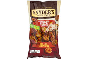 Snyder's of Hanover Filled Pretzel Sandwiches Brick Oven Style Pizza Flavored