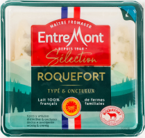 Сир 52% Рокфор Entremont п/у 0.1кг