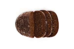 Хлеб половинка в нарезке Темный с семенами Добрий м/у 0.4кг