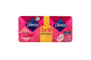 Прокладки гігієнічні Normal wings Ultra Thin Libresse 20шт