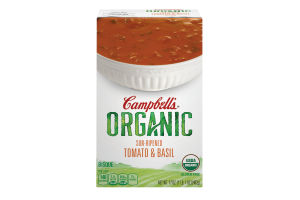 Campbell's Organic Bisque Sun-Ripened Tomato Basil