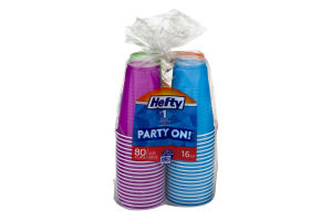 Hefty Party On! Cup - 80 CT