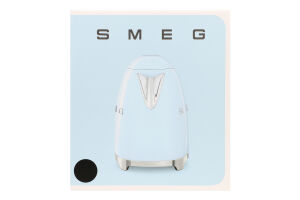 Електрочайник Smeg чорний 1,7л KLF03BLEU