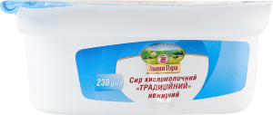 Творог нежирный Традиционный Звени Гора лоток 230г