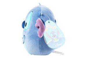 Игрушка мягкая для детей от 3лет 17см №SQDI00730 Стич с лягушкой Disney Squishmallows 1шт