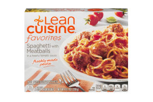Lean Cuisine Favorites Spaghetti with Meatballs