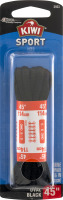 Kiwi Sport Laces Oval Black 45" - 1 PR