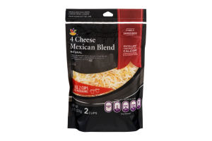 Ahold 4 Cheese Mexican Blend Finely Shredded