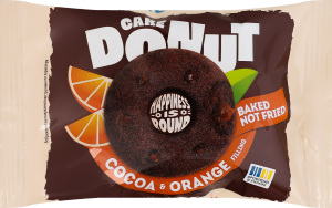 Кекс с какао с наполнителем со вкусом апельсина Cake Donut Narobake м/у 50г