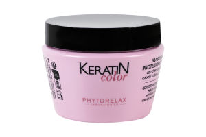 Маска для защиты цвета окрашенных волос Keratin color Phytorelax 250мл