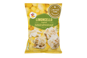 Ahold Limoncello Inspired White Chocolate Drizzled Popcorn