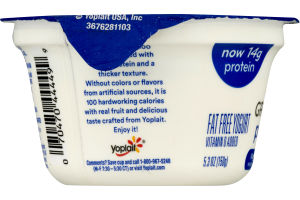 Yoplait Greek 100 Protein Fat Free Yogurt Banana Caramel