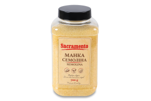 Крупа манна Семоліна Sacramento п/б 700г