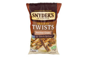 Snyder's of Hanover Braided Twists Ancient Grain Chia & Quinoa