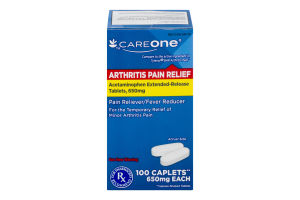 Ahold CareOne Arthritis Pain Relief/Fever Reducer - 100 CT