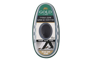 Губка д/бл.вз.змі.бал.чор.Gold Care 11мл