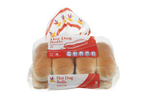 Ahold Rolls Hot Dog - 8 CT