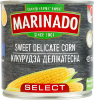 Кукуруза стерилизованная Деликатесная Select Marindo ж/б 340г