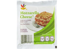 Ahold Cheese Mozzarella Part-Skim All Natural