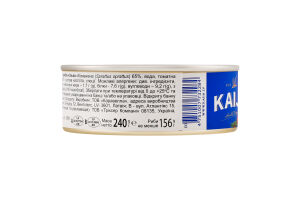 Килька обжаренная в томатном соусе Kaija ж/б 240г