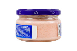 Продукт с икрой океанической рыбы и креветками пастеризованный Икра Водний світ с/б 160г