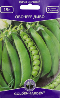 Насіння GoldenGarden Горох ОвочевеДиво овоч гігант